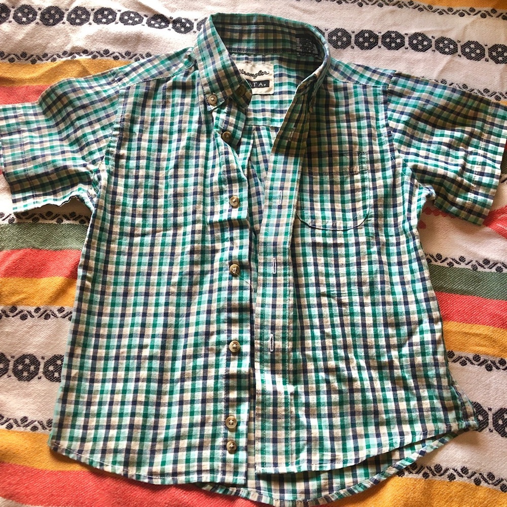 Boys wrangler western shirt